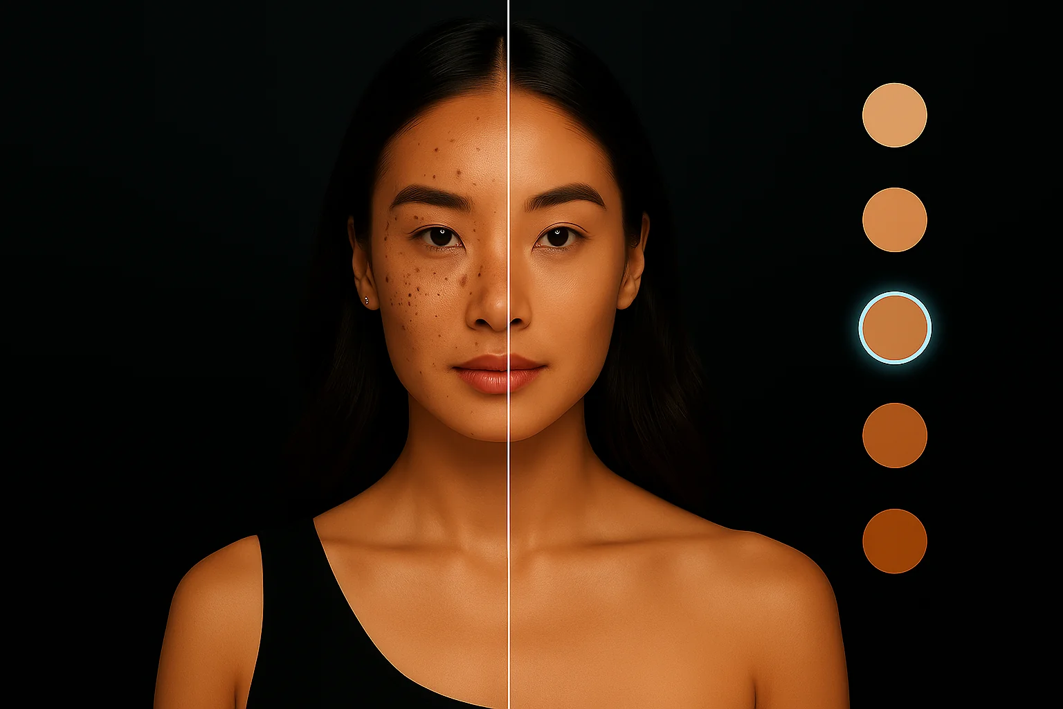 The Perfect Shade Match With AI-Powered Skin Tone Detection