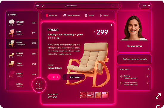 AR Furniture Experience